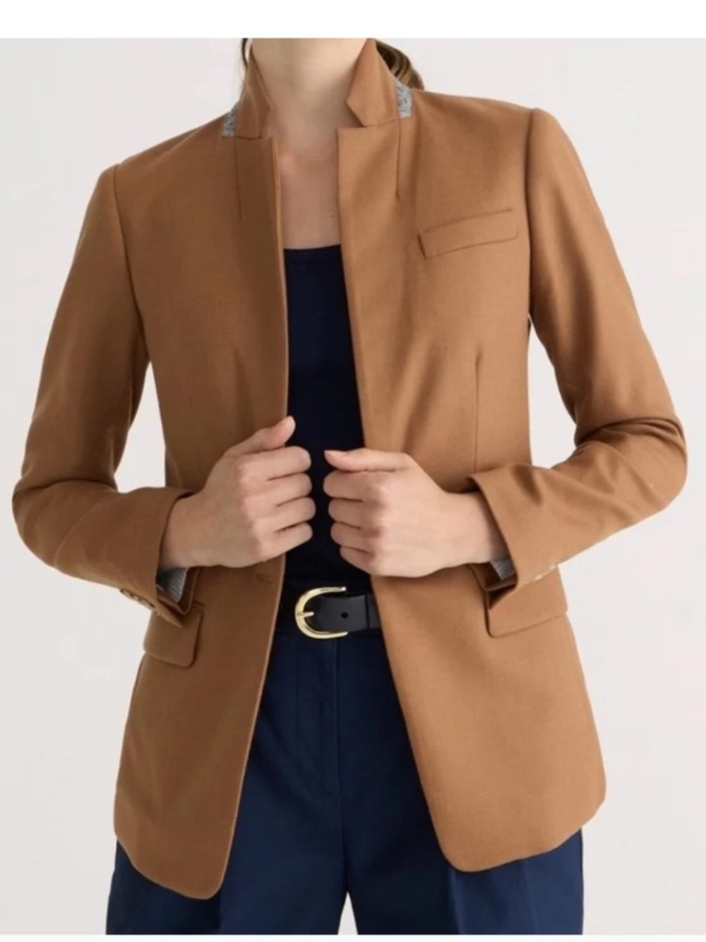 J. Crew Regent Blazer in Wool Flannel